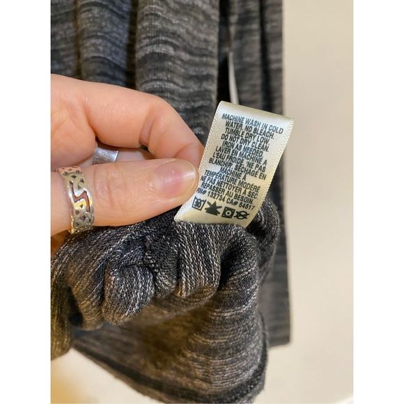 Bella Dahl NWT Turtleneck Sweater in Shadow Night Gray, Size Medium - Picture 8 of 11